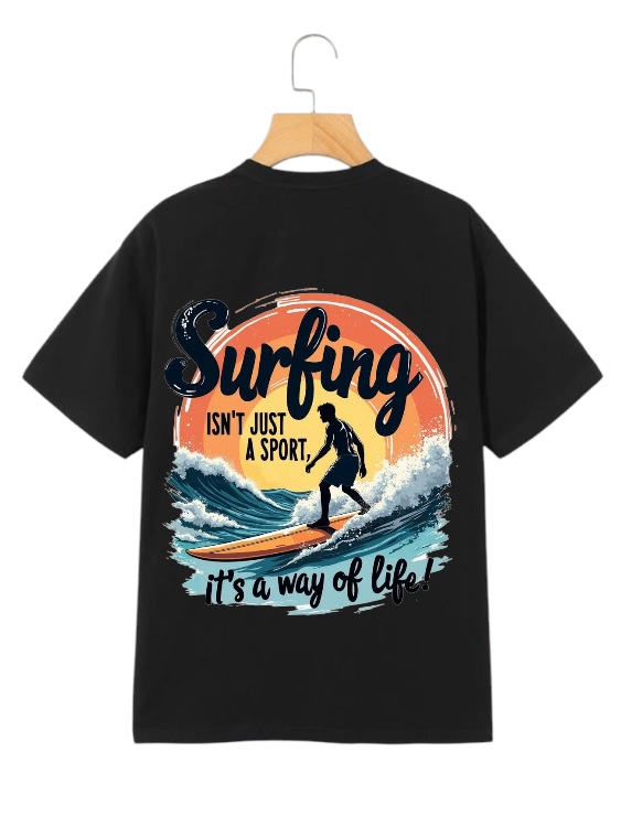 Premium Oversize T-Shirt Surfing