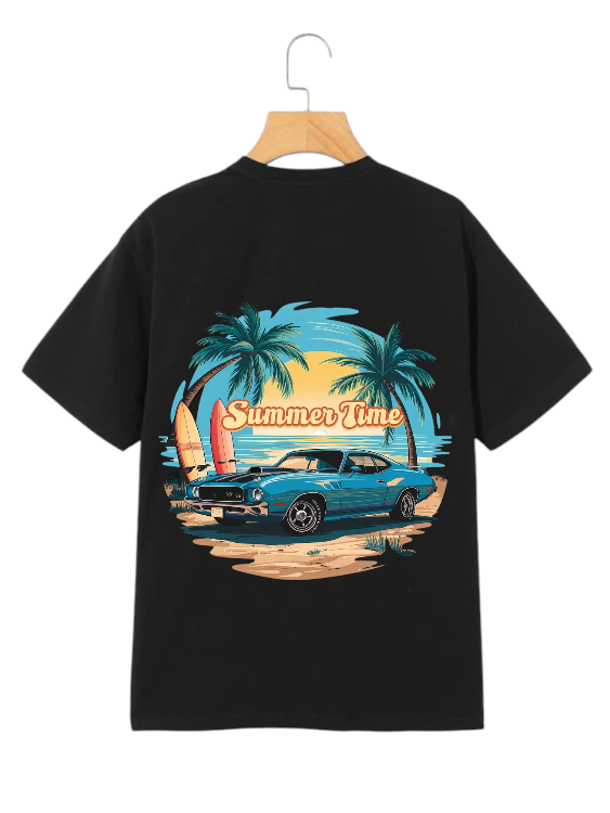 Premium Oversize T-Shirt Summer Time