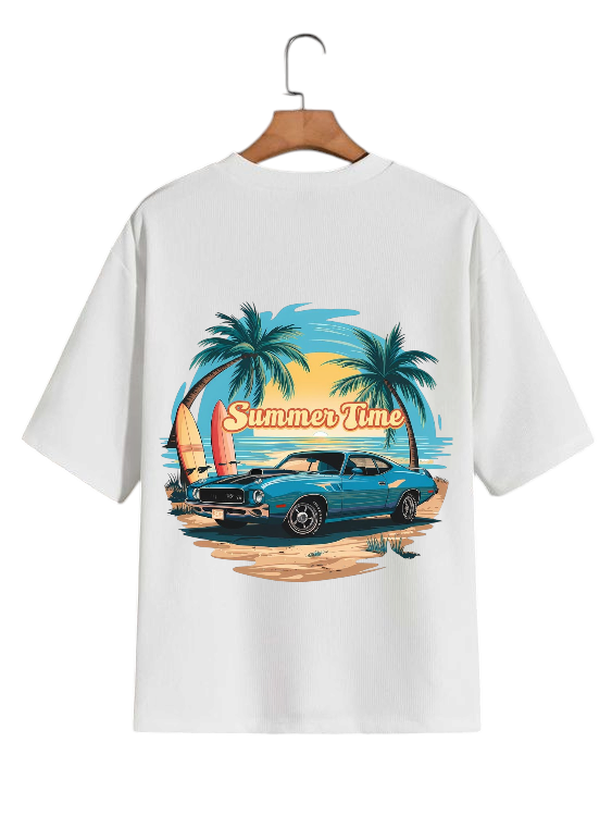 Premium Oversize T-Shirt Summer Time