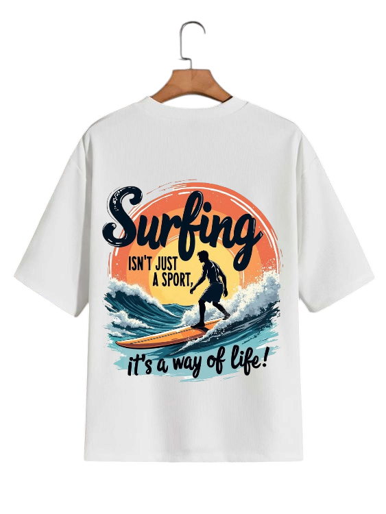 Premium Oversize T-Shirt Surfing